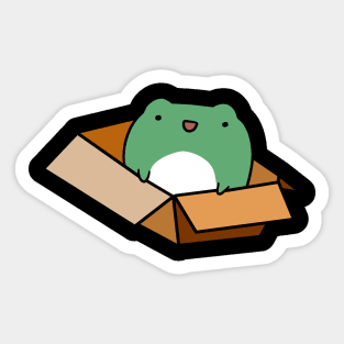 Box Frog Sticker